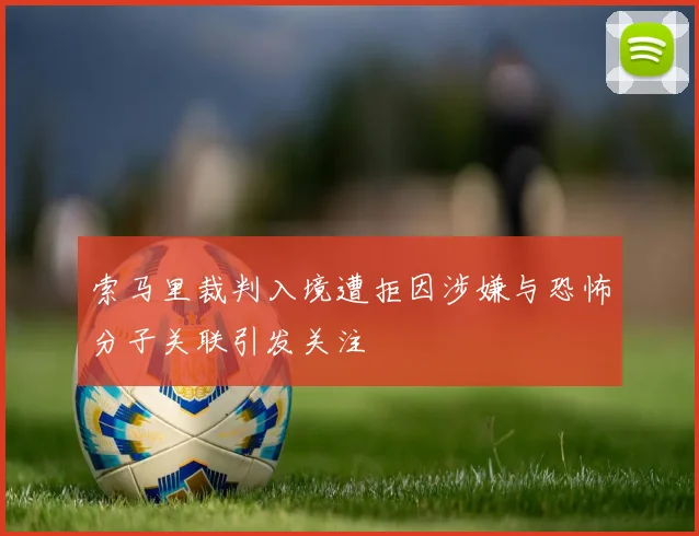 索马里裁判入境遭拒因涉嫌与恐怖分子关联引发关注